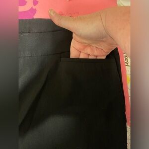 Chico's Straight Leg Pants in Black